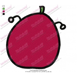 Fruit Embroidery Design 03